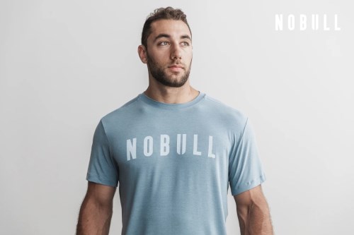 Magliette NOBULL Seasonal Colors Uomo Blu 4932VFU